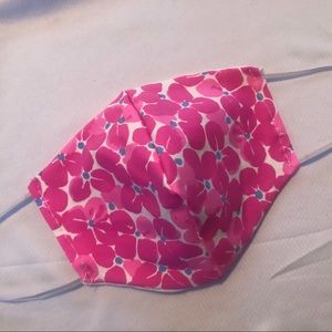 Handmade floral face mask
